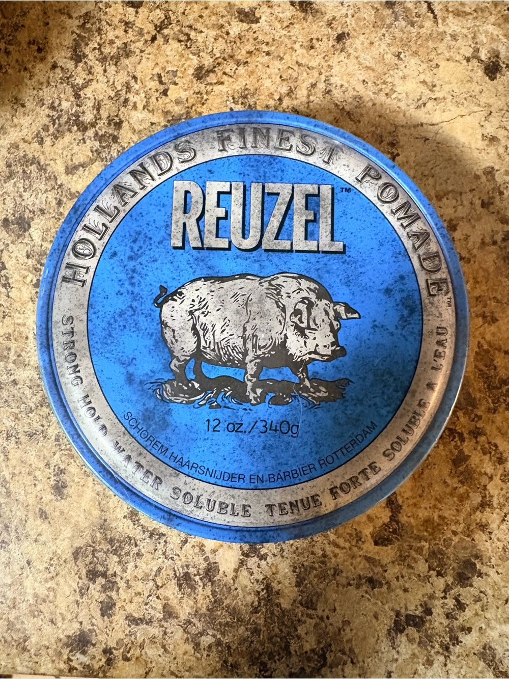 Reuzel Blue Pomade 12 oz 340g Professional Size Strong Hold NEW Sealed